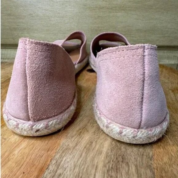 NEW Verbenas Cruz Made in Spain Espadrilles Flats Carmen Pink Suede Slip-on 9.5 - Picture 12 of 17